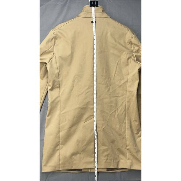 Strellson Finchley Summer Short Coat Beige Sz 52 Finest Cotton Stretch Quiet Lux - Picture 5 of 16